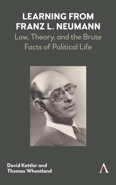 Book cover of: Learning from Franz L. Neumann. By: David Kettler