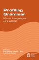 Book cover of: Profiling Grammar. By: Fletcher, Paul