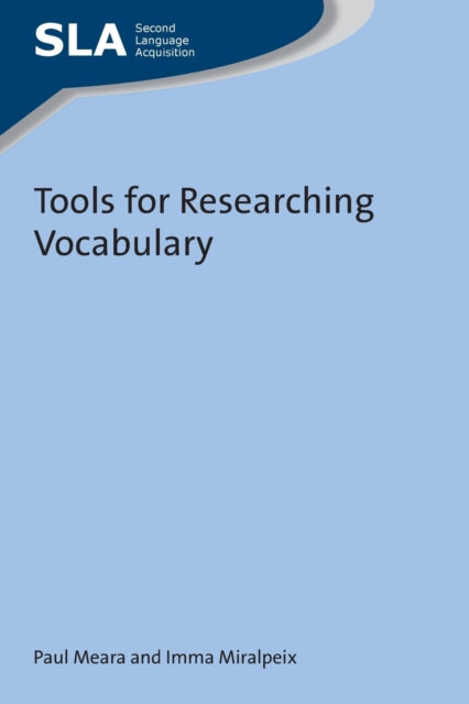Book cover of: Tools for Researching Vocabulary. By: Paul Meara