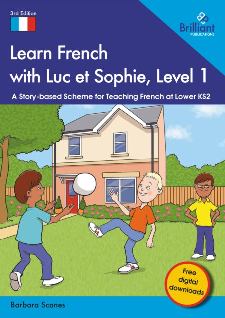 Book cover of: Learn French with Luc et Sophie, Level 1