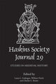 Book cover of: Haskins Society Journal 29. By: Laura L. Gathagan
