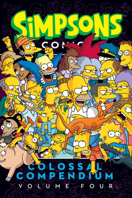 Book cover of: Simpsons Comics- Colossal Compendium. By: Matt Groening