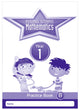 Book cover of: Rising Stars Mathematics Year 1 Practice Book B. By: Paul Broadbent