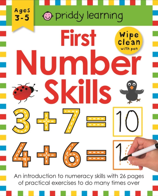 Book cover of: First Number Skills. By: Roger Priddy
