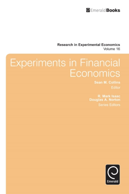 Book cover of: Experiments in Financial Economics. By: Douglas A. Norton