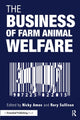 Book cover of: Business of Farm Animal Welfare. By: Nicky Amos