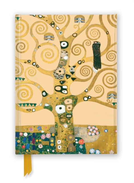 Book cover of: Gustav Klimt: Tree of Life (Foiled Journal). By: Flame Tree Studio Staff