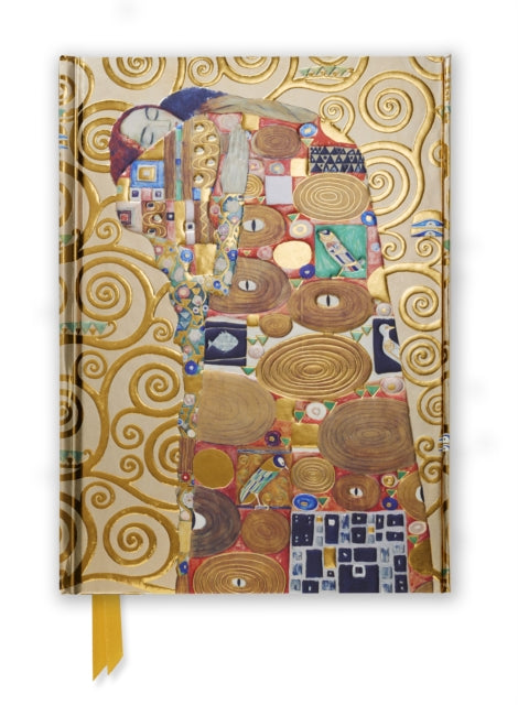 Book cover of: Gustav Klimt: Fulfilment (Foiled Journal). By: Flame Tree Publishing