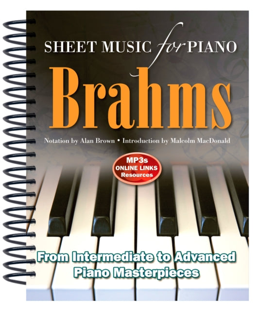 Book cover of: Brahms: Sheet Music for Piano. By: Alan Brown