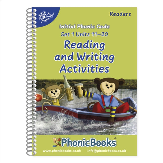 Book cover of: Phonic Books Dandelion Readers Reading and Writing Activities Set 1 Units 11-20. By: Phonic Books