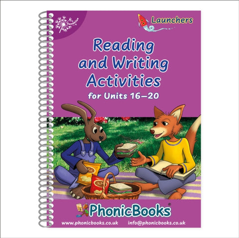 Dandelion Launchers Workbook Reading and Writing Activities for Units 16-20