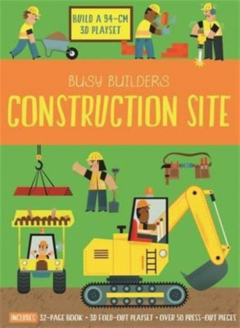Book cover of: Busy Builders Construction Site