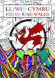 Book cover of: Lliwio Cymru / Colouring Wales. By: Dawn Williams