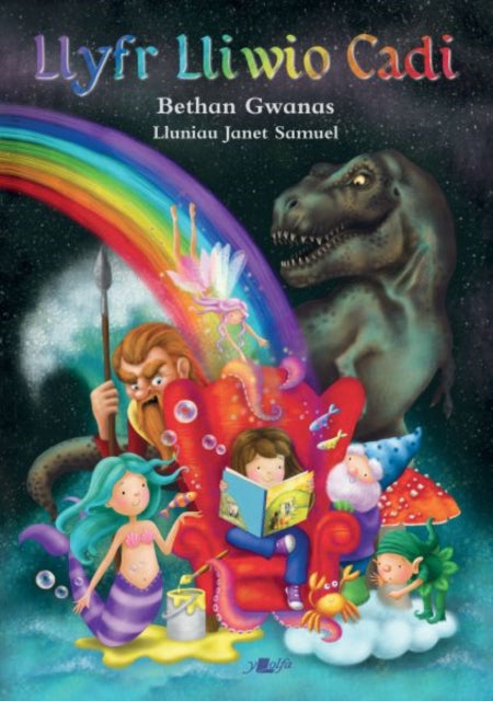 Book cover of: Llyfr Lliwio Cadi. By: Bethan Gwanas