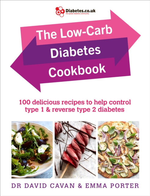 Book cover of: Low-Carb Diabetes Cookbook. By: David Cavan