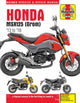 Book cover of: Honda MSX125 (Grom) (13-18). By: Editors of Haynes Manuals