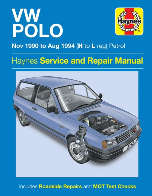 Book cover of: VW Polo Petrol (Nov 90 - Aug 94) Haynes Repair Manual