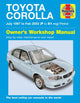 Book cover of: TOYOTA COROLLA PETROL (97-FEB 02). By: Haynes Publishing