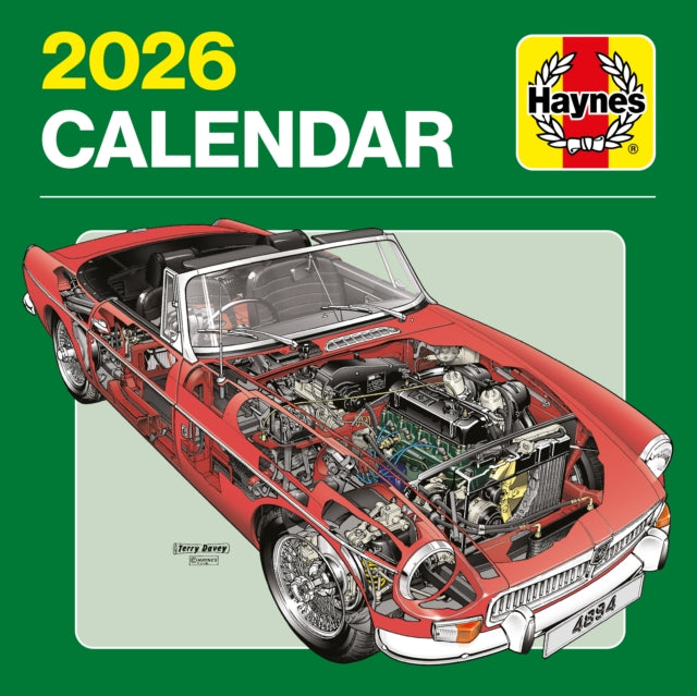 Book cover of: Haynes Calendar 2026