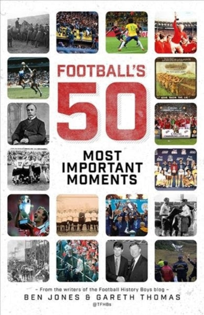 Book cover of: Football's Fifty Most Important Moments. By: Ben Jones
