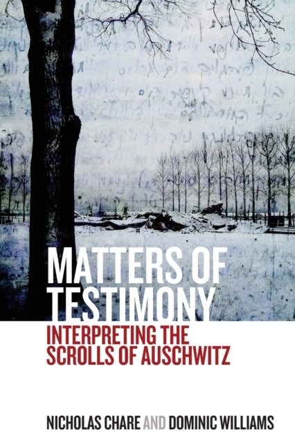 Book cover of: Matters of Testimony. By: CHARE, NICHOLAS