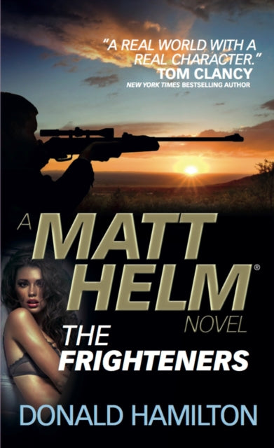 Book cover of: Matt Helm - The Frighteners. By: Donald Hamilton
