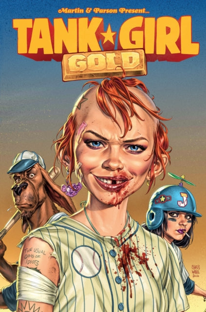 Book cover of: Tank Girl: Gold. By: Alan Martin