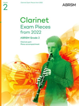 Clarinet Exam Pieces from 2022, ABRSM Grade 2