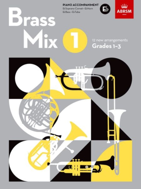 Book cover of: Brass Mix, Book 1, Piano Accompaniment E flat