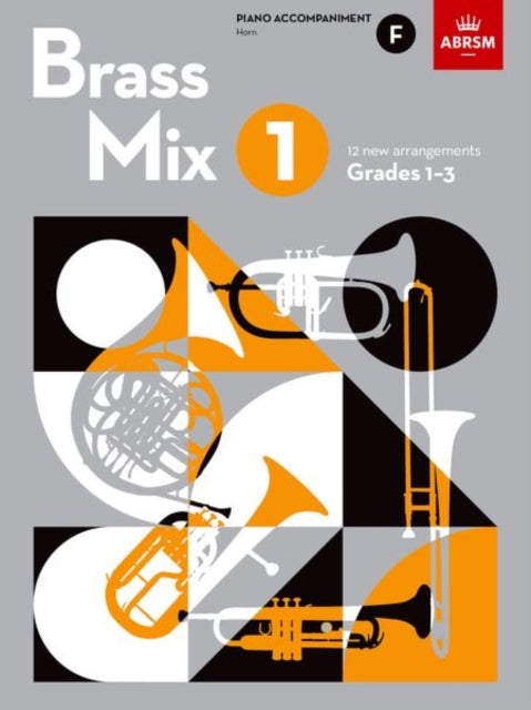 Book cover of: Brass Mix, Book 1, Piano Accompaniment F