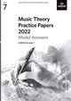 Book cover of: Music Theory Practice Papers Model Answers 2022, ABRSM Grade 7
