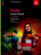 Book cover of: Violin Exam Pieces from 2024, ABRSM Grade 4, Violin Part & Piano Accompaniment