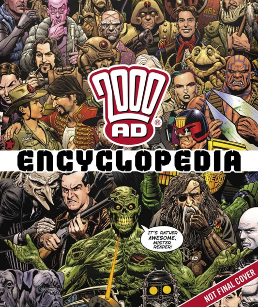 Book cover of: 2000 AD Encyclopedia. By: Scott Montgomery