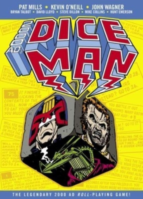 Book cover of: Complete Dice Man. By: Pat Mills