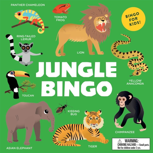 Book cover of: Jungle Bingo. By: Caroline Selmes
