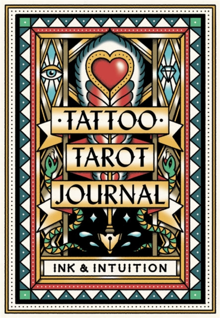 Book cover of: Tattoo Tarot Journal. By: Diana McMahon Collis