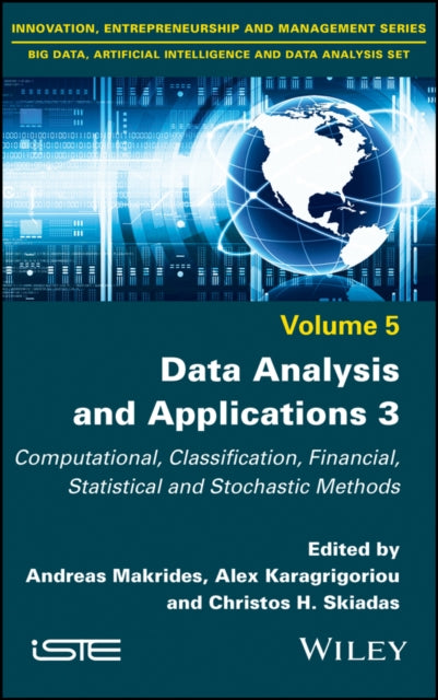 Book cover of: Data Analysis and Applications 3. By: Andreas Makrides