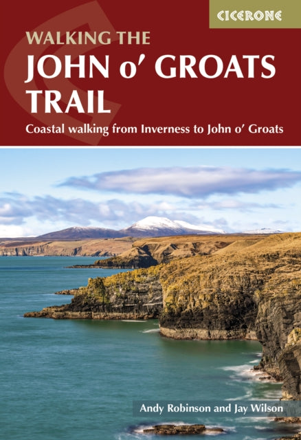 Book cover of: Walking the John o' Groats Trail. By: Andy Robinson
