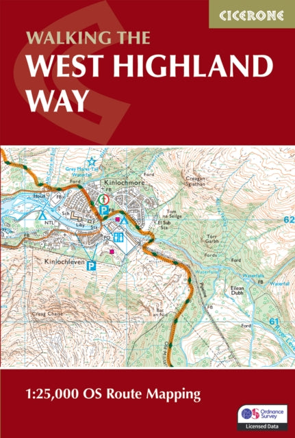 West Highland Way Map Booklet, 1:25,000 OS Route Mapping 9781786311788 Terry Marsh