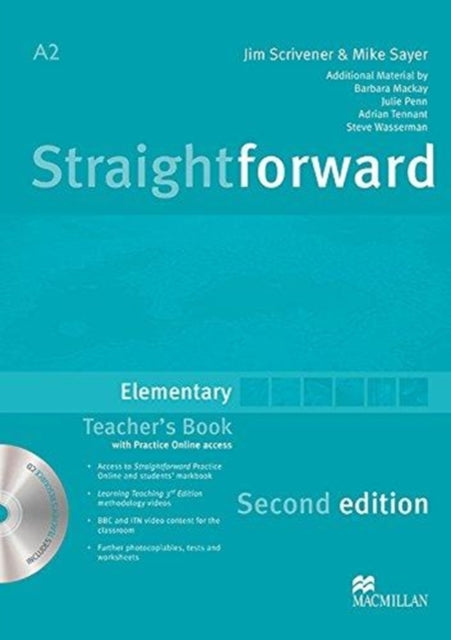 Book cover of: Straightforward 2nd Edition Elementary + eBook Student's Pack