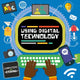 Book cover of: Using Digital Technology. By: Steffi Cavell-Clarke