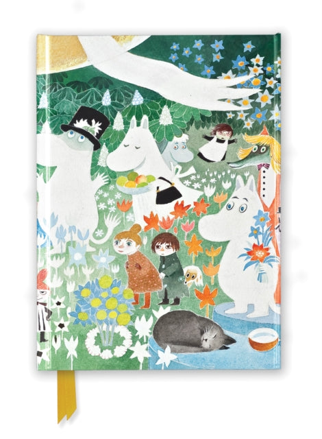 Book cover of: Moomin: Dangerous Journey (Foiled Journal). By: Flame Tree Studio