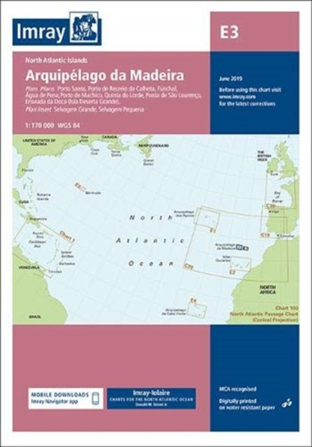 Book cover of: Imray Chart E3