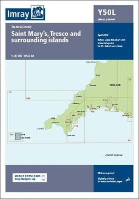 Book cover of: Imray Chart Y50 Laminated