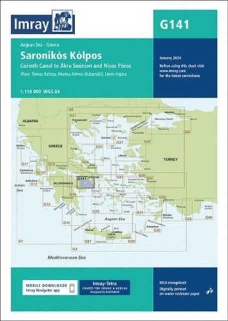 Book cover of: Imray G141 Chart