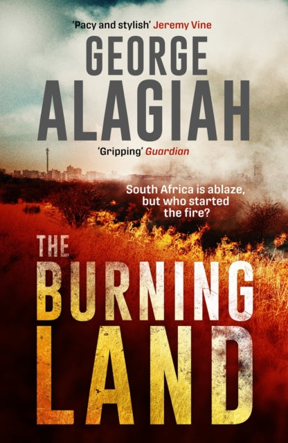 Book cover of: Burning Land. By: George Alagiah