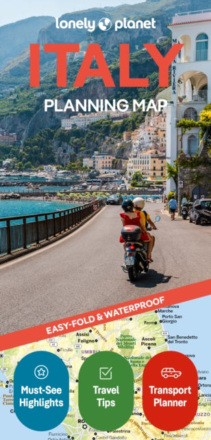 Lonely Planet Italy Planning Map