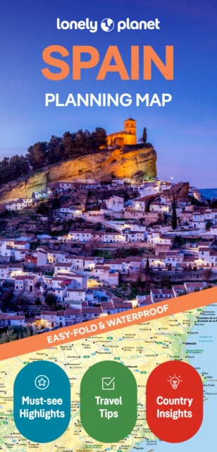 Book cover of: Lonely Planet Spain Planning Map