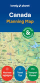 Book cover of: Lonely Planet Canada Planning Map. By: Lonely Planet