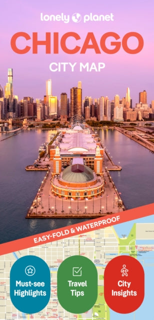 Book cover of: Lonely Planet Chicago City Map